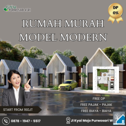 Rumah Murah Model Modern Wonogiri Kota
