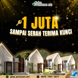 1 JUTA SAMPAI SERAH TERIMA KUNCI