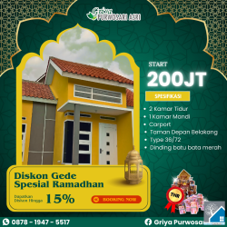 RUMAH DISKON GEDE SEPESIAL RAMADHAN
