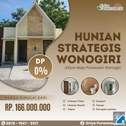 Hunian Strategis Wonogiri Kota