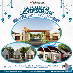 RUMAH BARU BUKAN SUBSIDI TANPA DP