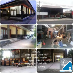 Dijual Cepat Gudang Berikut Ruang Usaha (Ruko/Minimarket), Rumah Tinggal