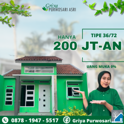 Rumah tanpa Dp 200 juta