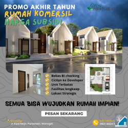 Jual rumah subsidi wonogiri promo