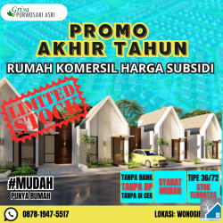 Promo Akhir Tahun Rumah tanpa Bi Checking