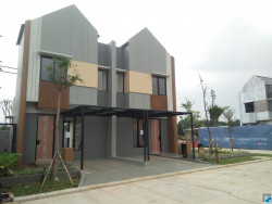 Perumahan cluster samping pintu tol sentul